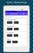 MS Excel Formula Function Shortcut Offline app screenshot 13
