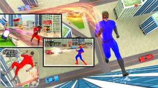 بطل فلاش السرعة: ألعاب محاكاة الجريمة screenshot 3