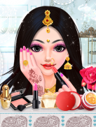 Indian Bride Fashion Wedding Makeover And Makeup screenshot 1