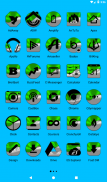 Half Light Green Icon Pack Free screenshot 16