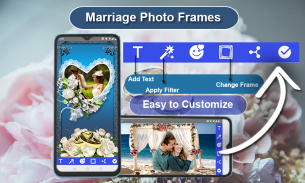 إطارات صور الزفاف screenshot 2