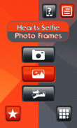 Hearts selfie Photo Frames screenshot 0