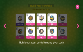 iWealth Asset Allocation Game screenshot 1