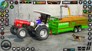 Tractor Farming Driving Game screenshot 2