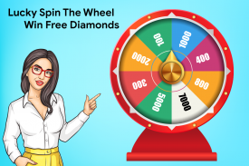 Lucky Spin the Wheel - Win Free FF Diamond screenshot 2