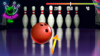 Kejuaraan Bowling Strick Gratis 3D screenshot 4