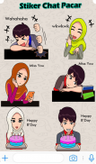 Sticker Chat Pacar - WaStickersApp screenshot 5