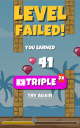 Lazy tropical Bird Adventure - Tap, Flap and Fly screenshot 5