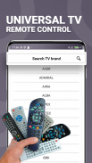 Universal TV Remote App screenshot 2