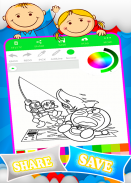 Coloring doraemon Games screenshot 3