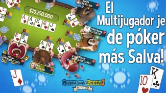 Governor of Poker 3: Juego de Cartas Multijugador screenshot 1