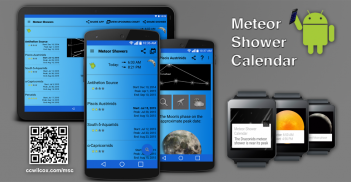 Meteor Shower Calendar screenshot 4