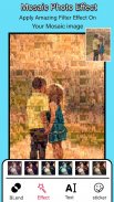 Mosaic Photo Effects : amazing mosaic pic effects screenshot 1