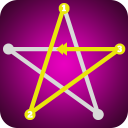 One Line Puzzle : Connect Dots Icon