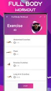 My Fitness - Home Workout (No Equipment) screenshot 3