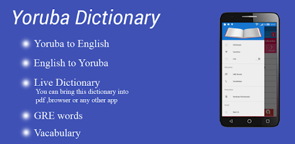 Yoruba to english translation dictionary