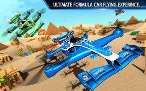 Flying Formula Car Racing Game screenshot 3