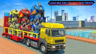 Construction Vehicles Transforme Robot Transport screenshot 3