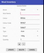 Wool Inventory screenshot 1