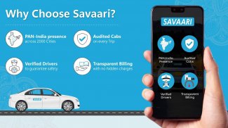 Savaari - Safe & Reliable Cabs screenshot 6