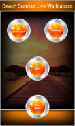 Beach Sunrise Live Wallpapers screenshot 6