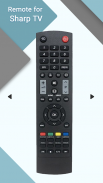 Remote for Sharp TV screenshot 1