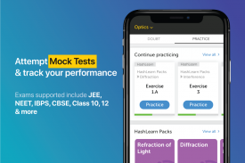 Mock Test, Doubt Clearing App: JEE, NEET, IBPS screenshot 1