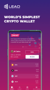 Lead Wallet (BETA) - Store & Swap Cryptocurrencies screenshot 10