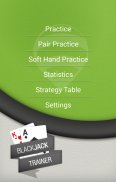 Blackjack Trainer Prote screenshot 1
