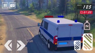 Van Driving - Police Van Games screenshot 6