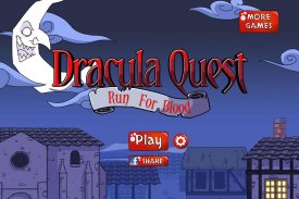 Dracula Quest: run for blood ! screenshot 4