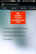 Political Campaign Manual screenshot 1