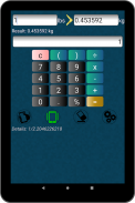 lbs kg Convertor de greutate screenshot 6