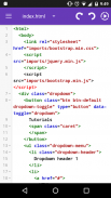 HTML EDITOR,AngularJ,Bootstrap screenshot 2