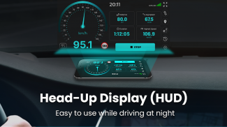 Speedometer GPS HUD - Odometer screenshot 4