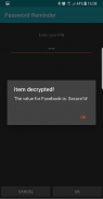Password Reminder (Master PIN) screenshot 3