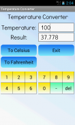 Temperature Converter screenshot 1