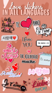 ANIMATED I LOVE YOU WAstickerApps Love and Hearts screenshot 3