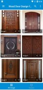 Wood Door design for homes screenshot 1