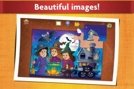 Kids Halloween Jigsaw Puzzles screenshot 0