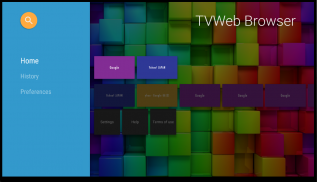 TVWeb Browser for TV screenshot 0