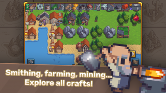 Tap Tap Craft: Simulation de Survie dans les Mines screenshot 9