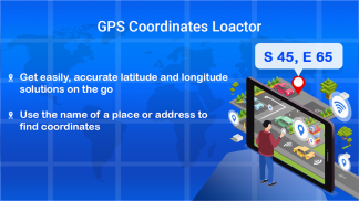 Localizador de coordenadas GPS - Minha latitude e screenshot 1