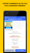 Socialcrumb Business Comment Picker For Instagram screenshot 1