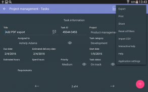 MobiDB Project Management screenshot 11