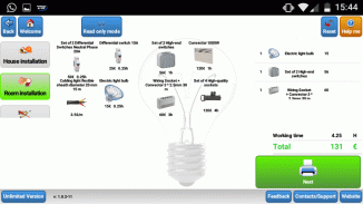 Criador de faturas eletricista screenshot 5