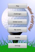 Mini Golf'Oid Free screenshot 0