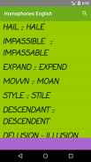 Homophones English screenshot 1