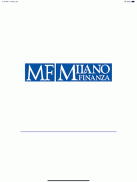 MF Milano Finanza Digital screenshot 1