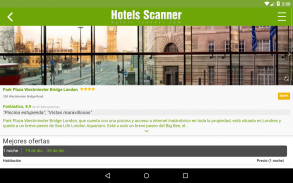 Hotels Scanner – busque y compare hoteles screenshot 13
